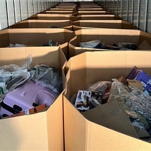 Amazon High Piece Count General Merchandise Truckload, Amazon high piece count truckload, Amazon 7 foot pallets, Amazon general merchandise truckload, Amazon liquidation truckload