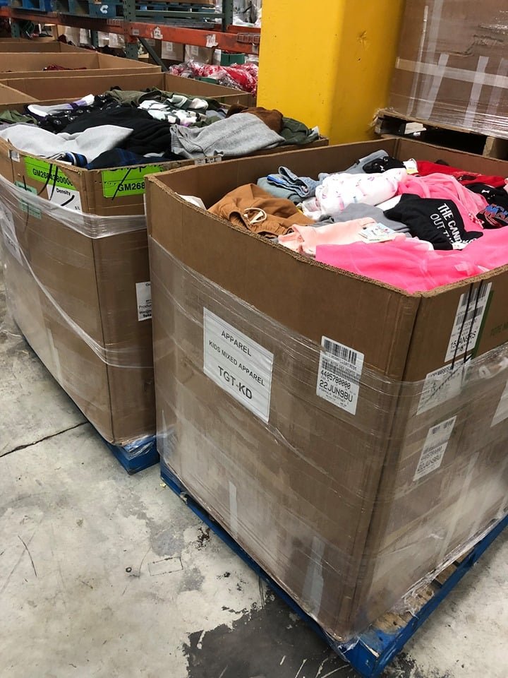 kids-clothing-wholesale Kids Clothing pallet for sale