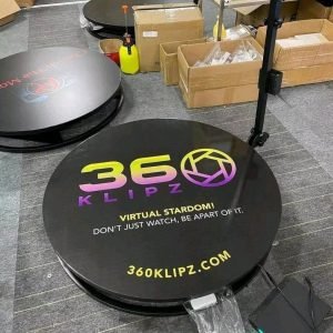 360 Video booths pallet