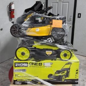 Lawn mower pallets for sale